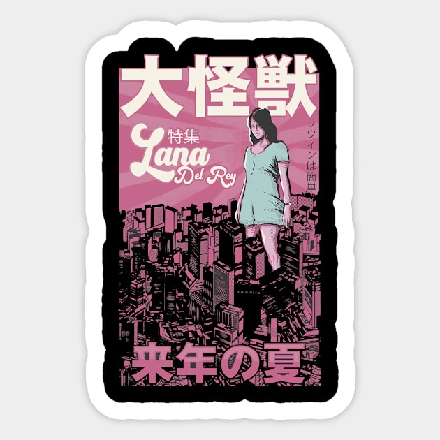 Japan Lana Sticker by Block Talk